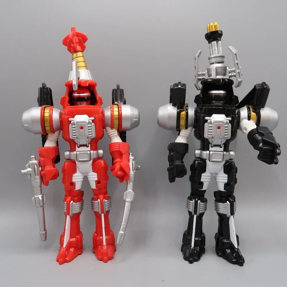 Power Rangers Operation Overdrive Red & Black Turbo Drill Ranger action‎ figure